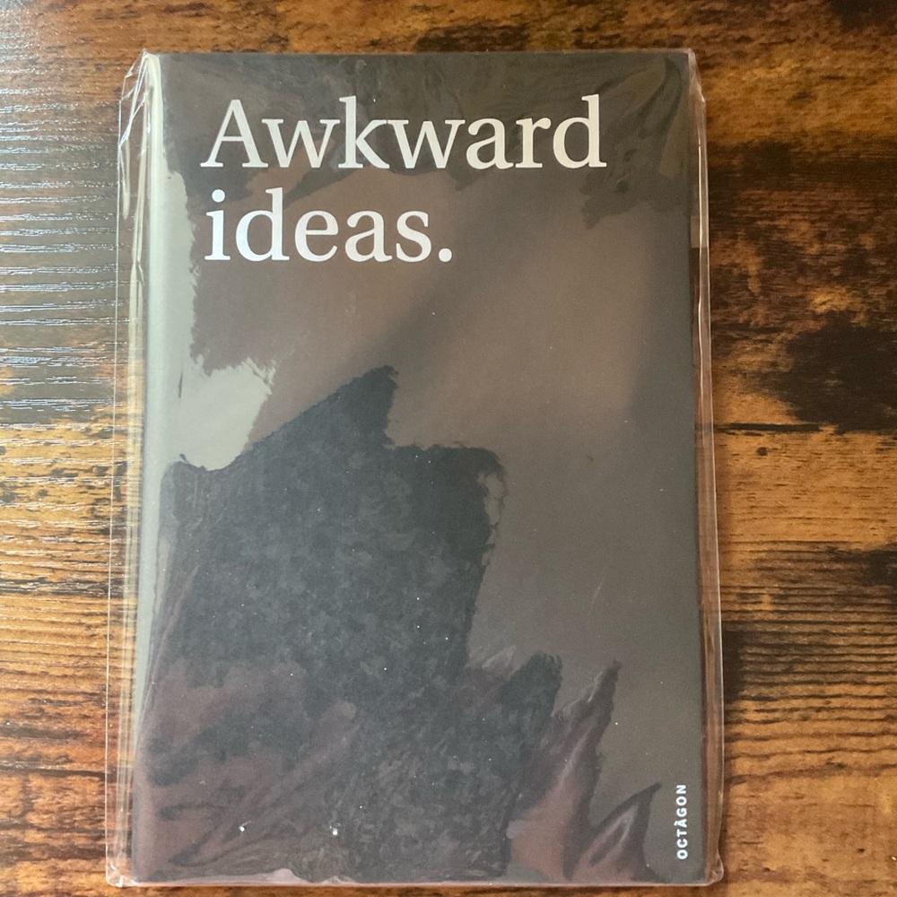 New black notebook from Indigo.